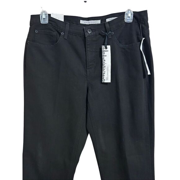 Jones New York Black Jeans Women’s Size18W Gramercy Curvy Slimming NWT - Picture 7 of 13